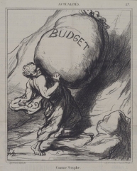 Comme Sisyphe by Honore Daumier (Brooklyn Museum)